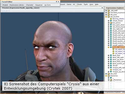 Abbildung 8: Screenshot des Computerspiels "Crysis" aus einer Entwicklungsumgebung (Crytek 2007)