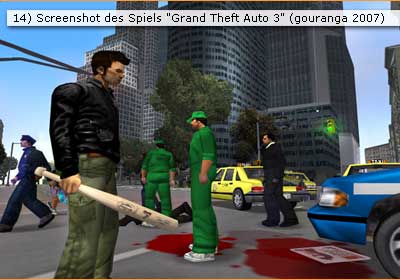 Abbildung 14: Screenshot des Spiels 'Grand Theft Auto 3' (gouranga 2007)